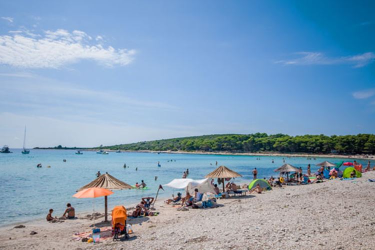 Pláž Sakarun 5 km od hotelu -Božava -Dugi Otok - Chorvatsko - 101 CK Zemek 2