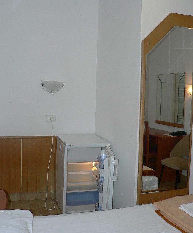 Pavilon Mars u hotelu Zora - dvoulůžkový pokoj